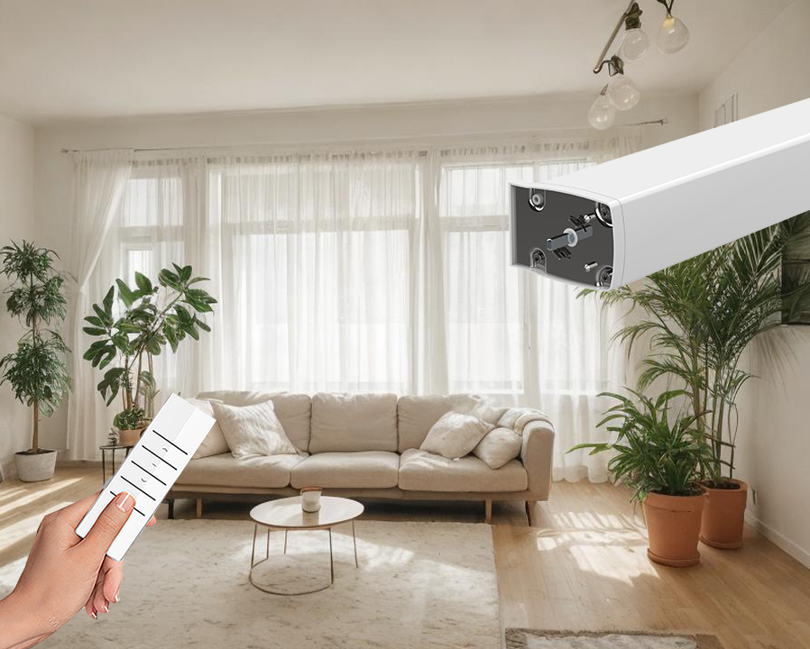 Motor de rideau: Smart Life commence par des rideaux